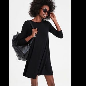 American Eagle Open Pleated Back Swing Dress